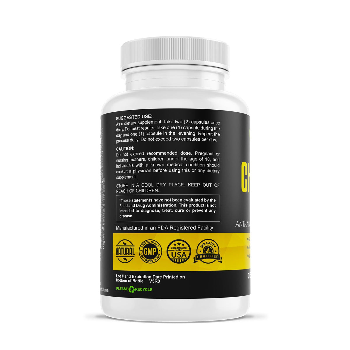 Chill Pill - Advanced Anti Anxiety Formula Herbal Supplements Be Herbal®
