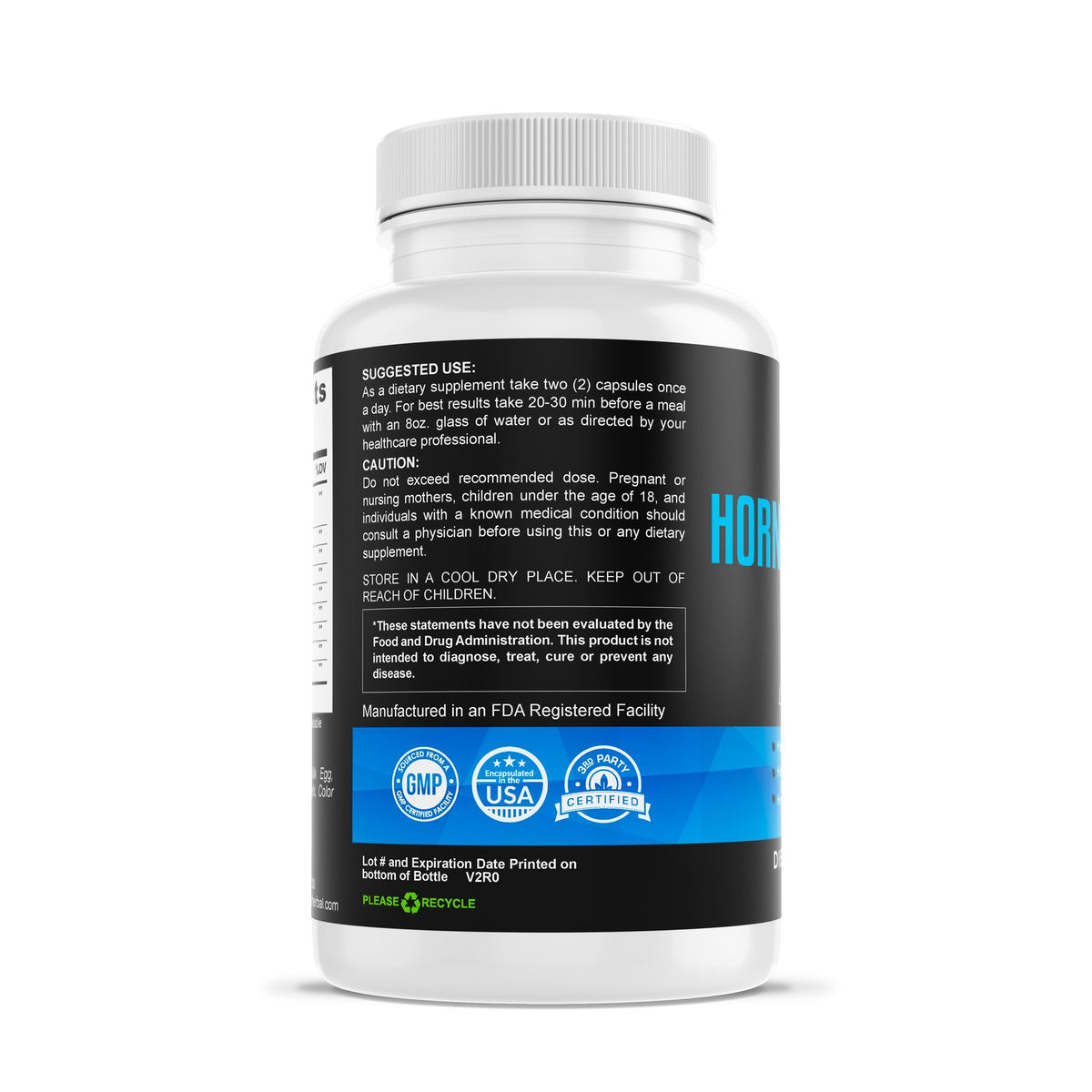 Horny Goat Weed Complex - Libido Formula Herbal Supplements Be Herbal®