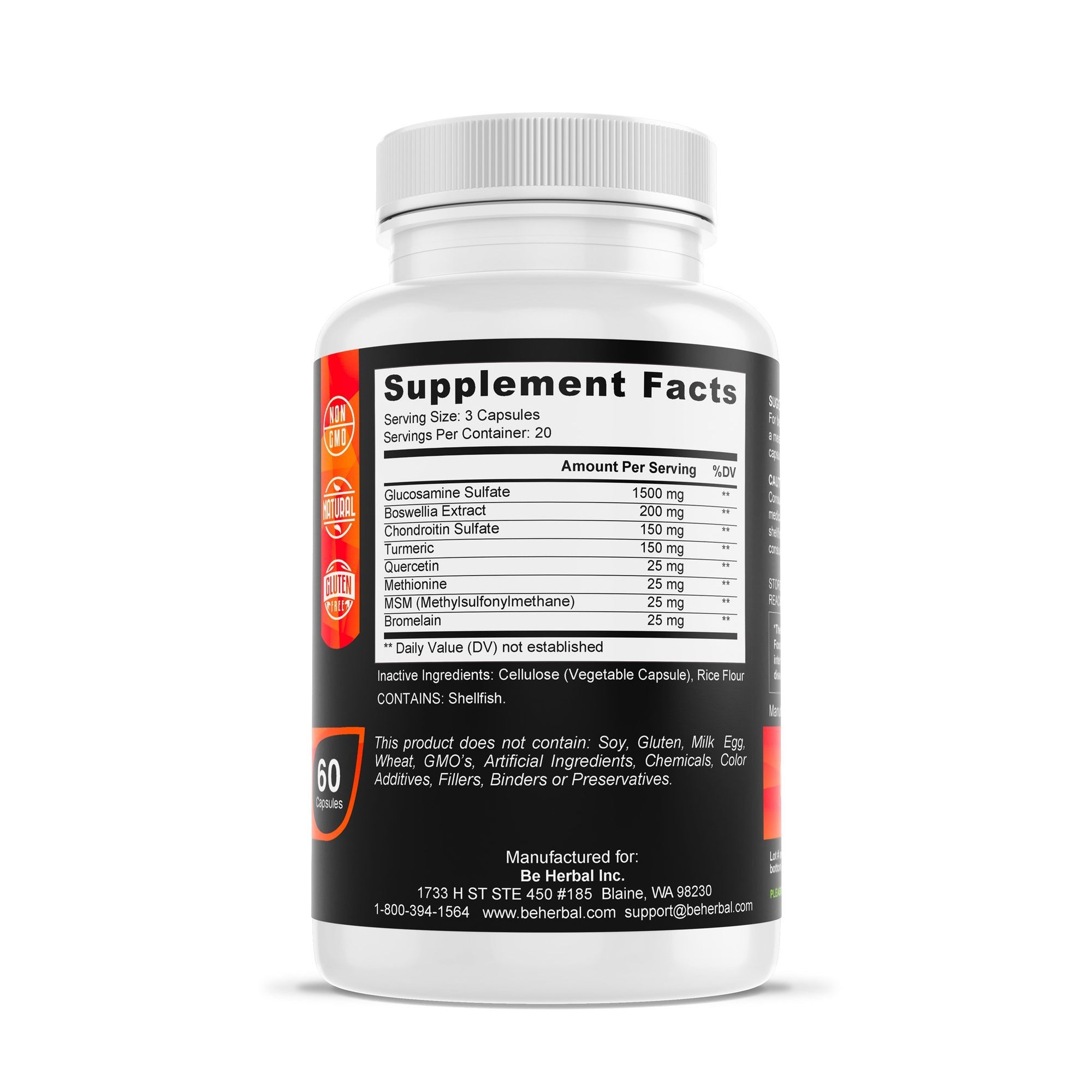 Advanced Joint Support Complex Herbal Supplements Be Herbal®