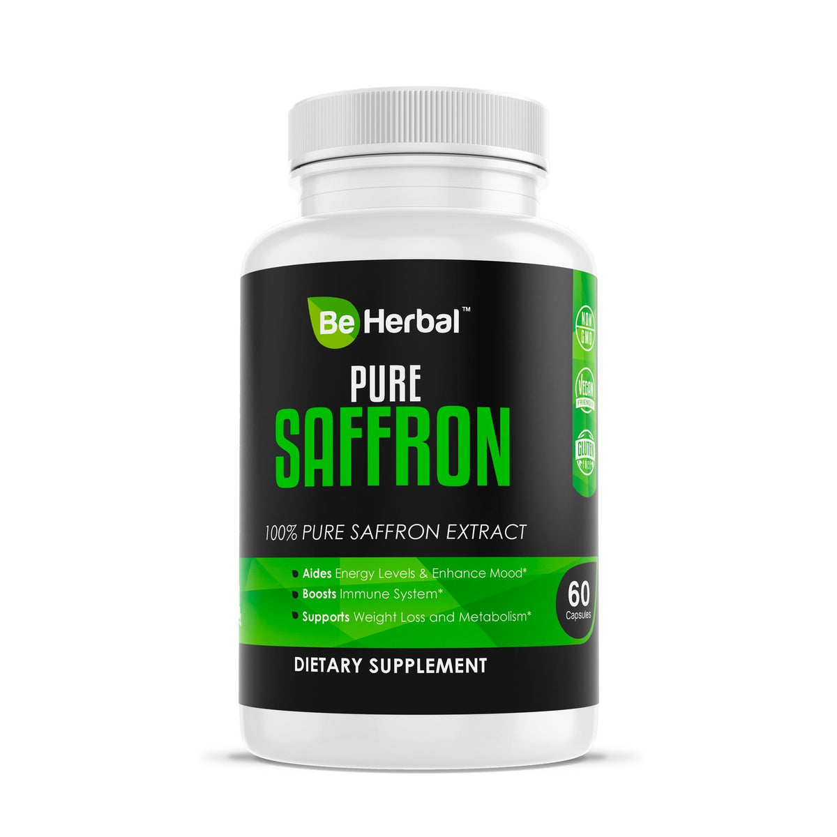 Saffron Extract - 100% Pure Herbal Supplements Be Herbal®
