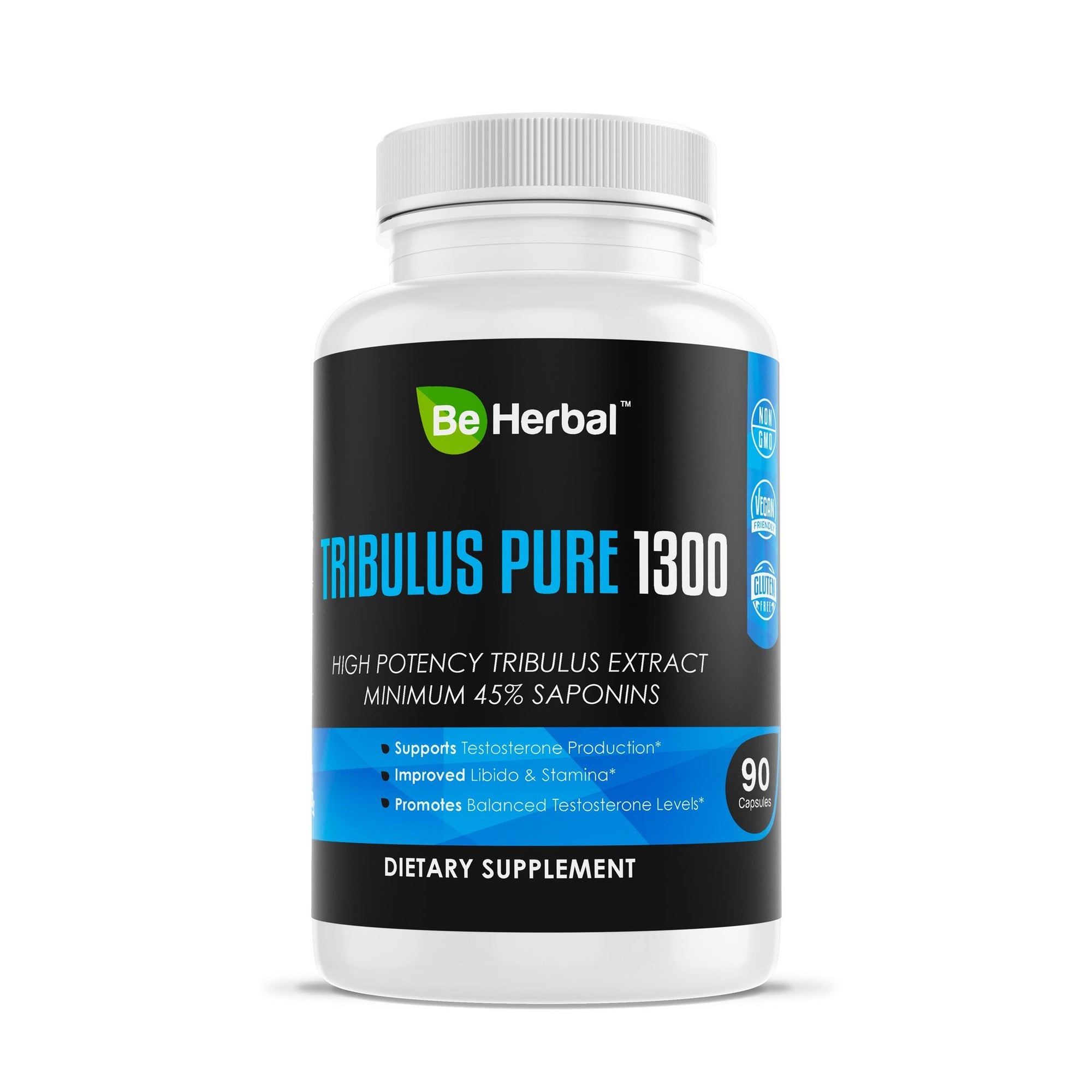 Tribulus Pure - High Potency Tribulus Herbal Supplements Be Herbal®